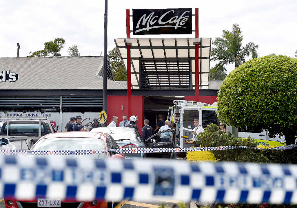 TRAGEDY: Maryborough woman Karina Lock died in a shooting inside a McDonald’s restaurant in Helensvale on the Gold Coast. TRAGEDY: Maryborough woman Karina Lock died in a shooting inside a McDonald’s restaurant in Helensvale on the Gold Coast.